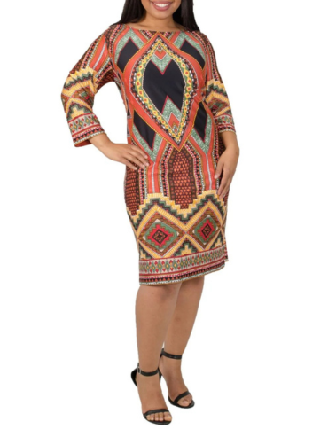 Tribal Print Dress